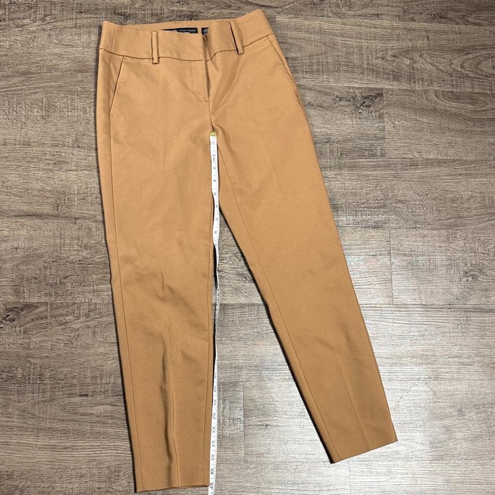 RW&CO. Tan Cropped Ankle Pants